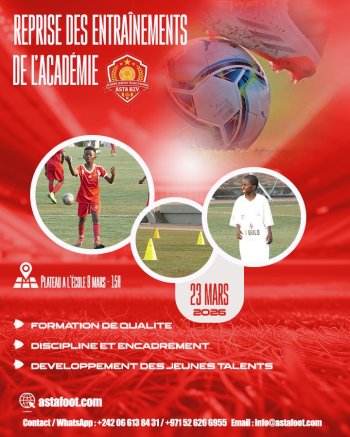 REPRISE DES ENTRAÎNEMENTS DE L’ACADÉMIE